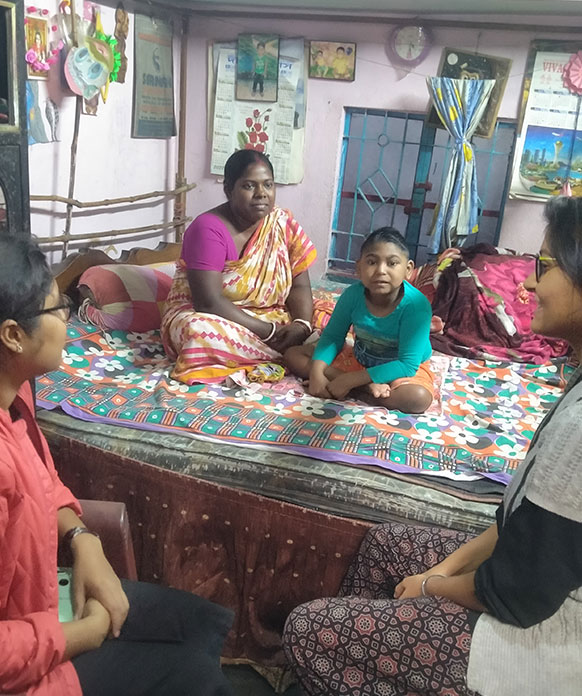 Home based support at site